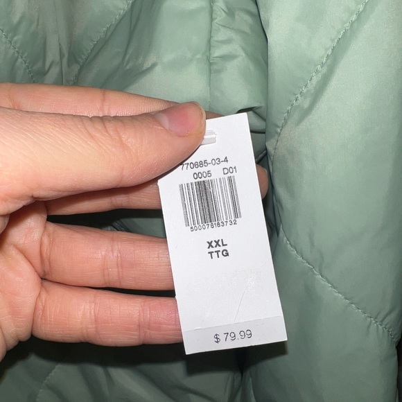 Sea foam green Old Navy jacket never worn - Picture 4 of 4